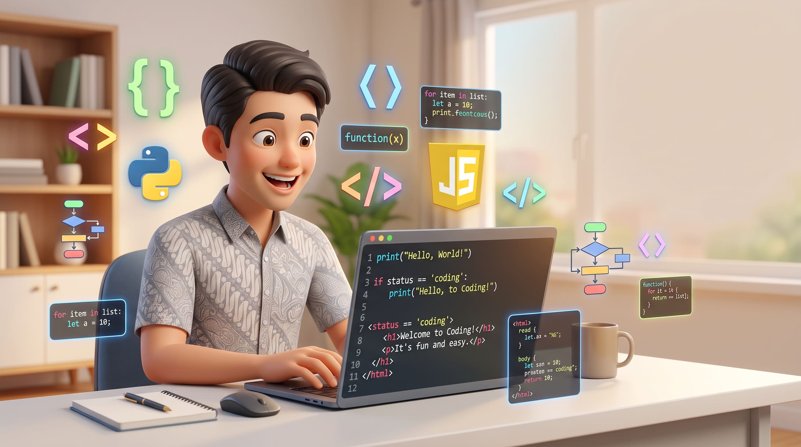 Coding Itu Sebenarnya Apa? Penjelasan untuk Pemula